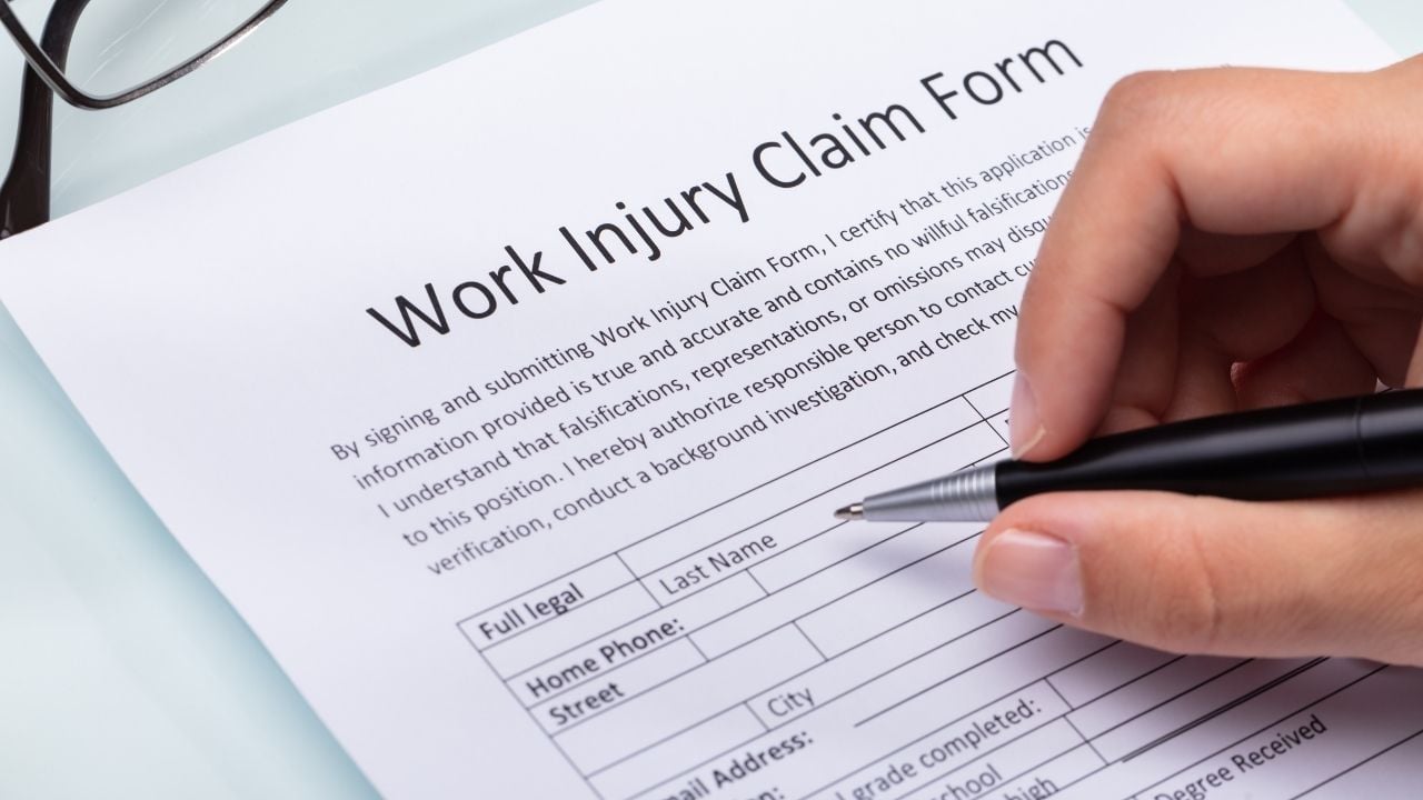 work injury claim form